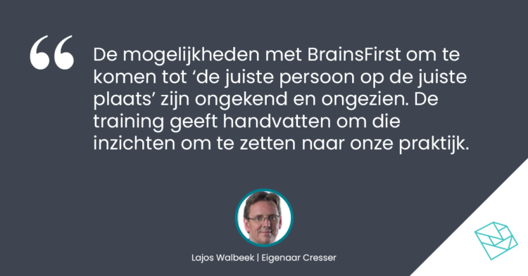 Brainsfirst - LinkedIn Lajos Walbeek